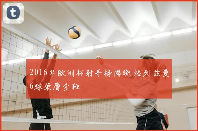 2016年欧洲杯射手榜揭晓 格列兹曼6球荣膺金靴